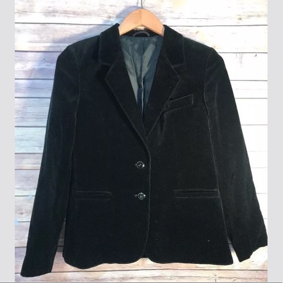 Kreation Karner | Jackets & Coats | Kreation Karner Black Velvet Blazer ...